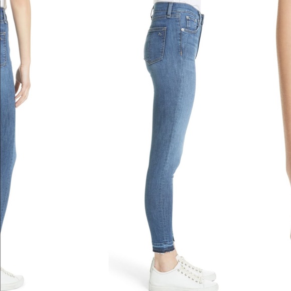 Rag & Bone High Waist Ankle Skinny Jeans - Picture 4 of 8